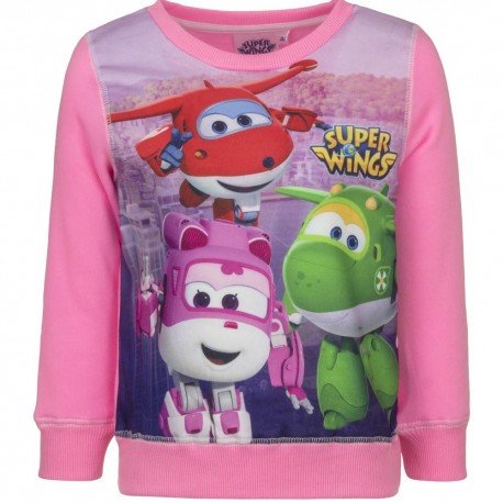 Bluza Super Wings rozmiar 114- Różowy