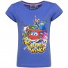 Koszulka T-shirt Super Wings rozmiar 104- Niebieski