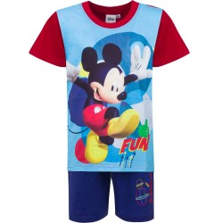 Piżama krótki rękaw Myszka Miki Mickey rozmiar 116
