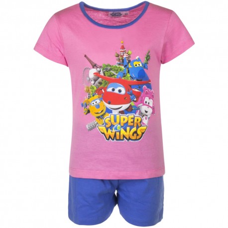 Piżama krótki rękaw Super Wings rozmiar 98