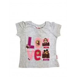Koszulka T-shirt Masza i Niedźwiedź rozmiar 116
