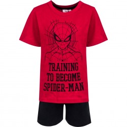 Piżama krótki rękaw Spider-Man rozmiar 98
