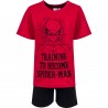 Piżama krótki rękaw Spider-Man rozmiar 116