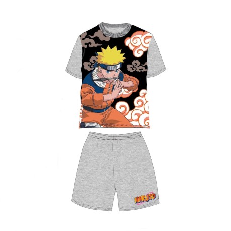 Piżama krótki rękaw Naruto rozmiar 128